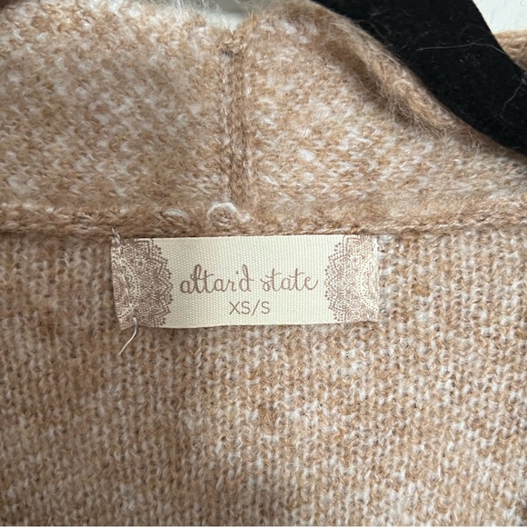 NWT Altar’d State mocha knit cardigan - Picture 5 of 5